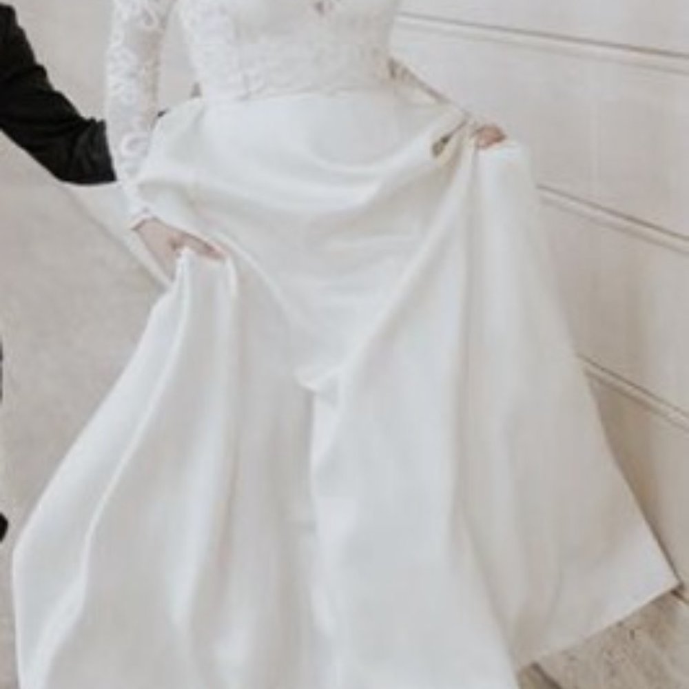 BHLDN Opaline Ballgown Wtoo by Watters - Picture 4 of 4